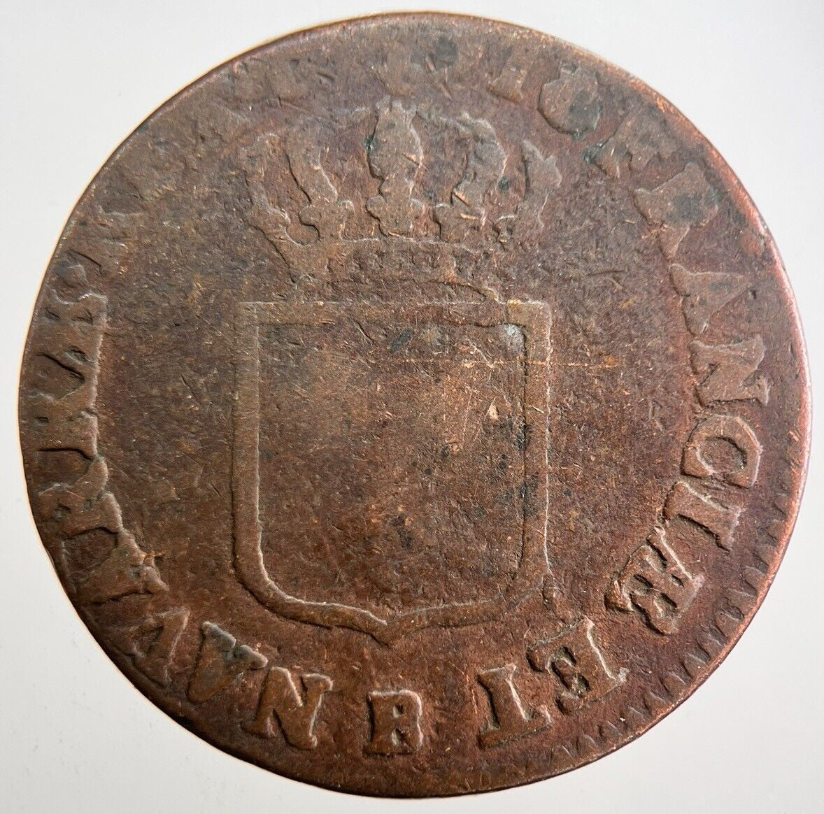1774 - 1792 France 1 One Sol Coin Louis XVI | Collectable Grade