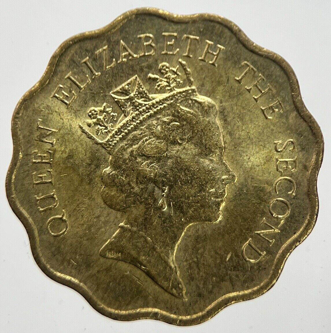 1991 Hong Kong 20 Twenty Cents Coin | Fine Collectable Grade | a7289