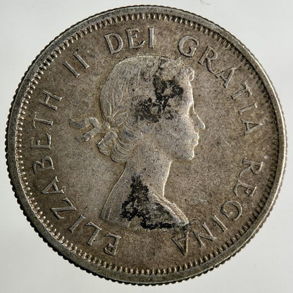 1961 Canada 25 Cents Silver Coin | Collectable Grade