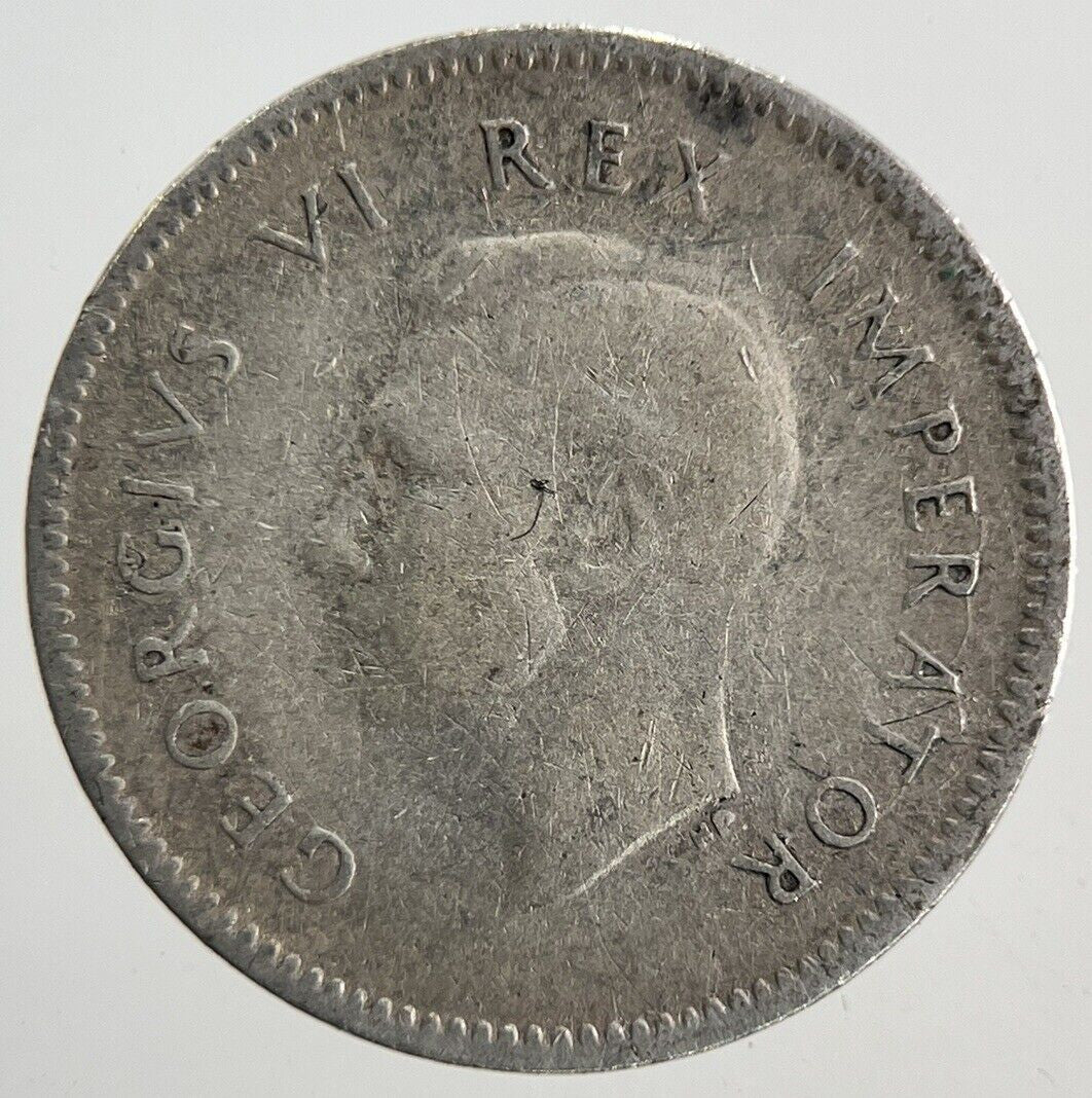 1943 South Africa Threepence Silver Coin | Fine Collectable Grade