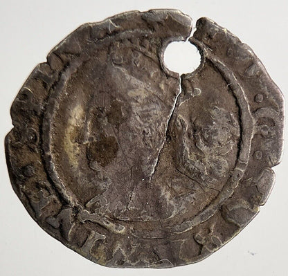 1575 Elizabeth I 1st Threepence Hammered Silver Coin | Collectable Grade | a9034