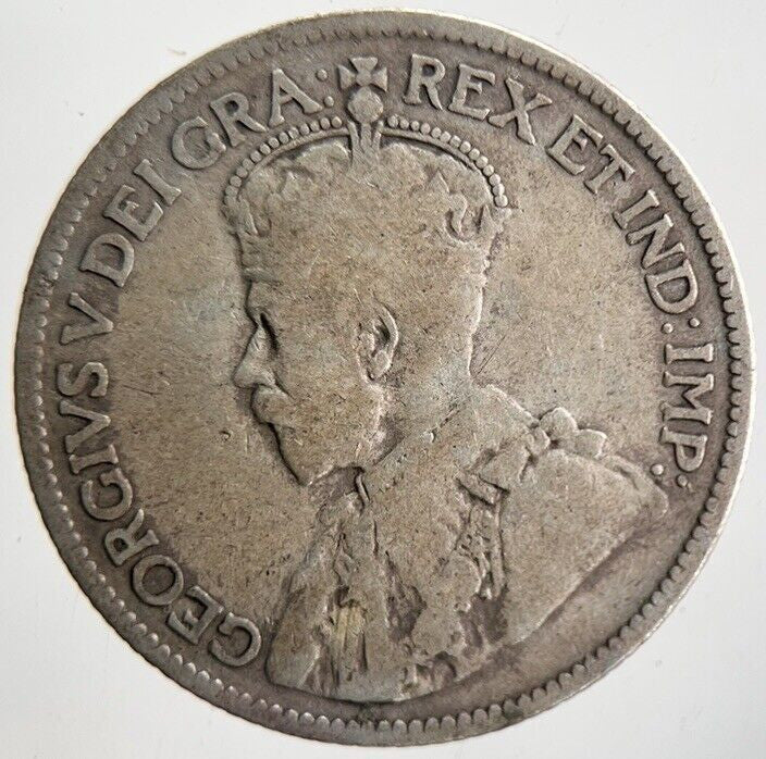 1919 Canada 25 Cents Silver Coin | Collectable Grade | a4676