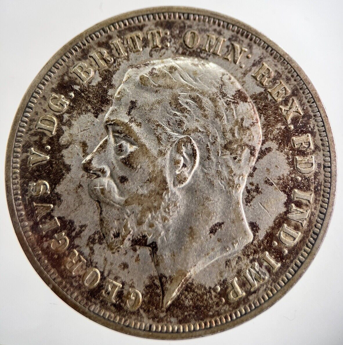 1935 George V Crown Silver Coin | Fine Collectable Grade | a4834