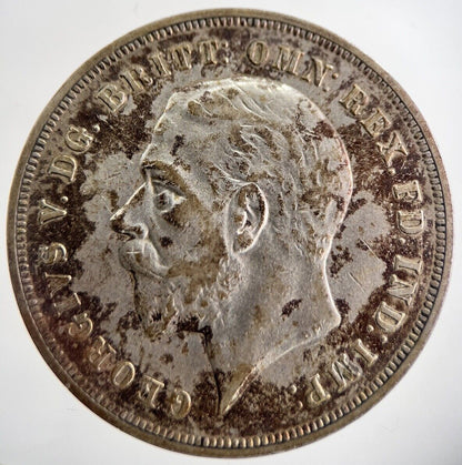 1935 George V Crown Silver Coin | Fine Collectable Grade | a4834