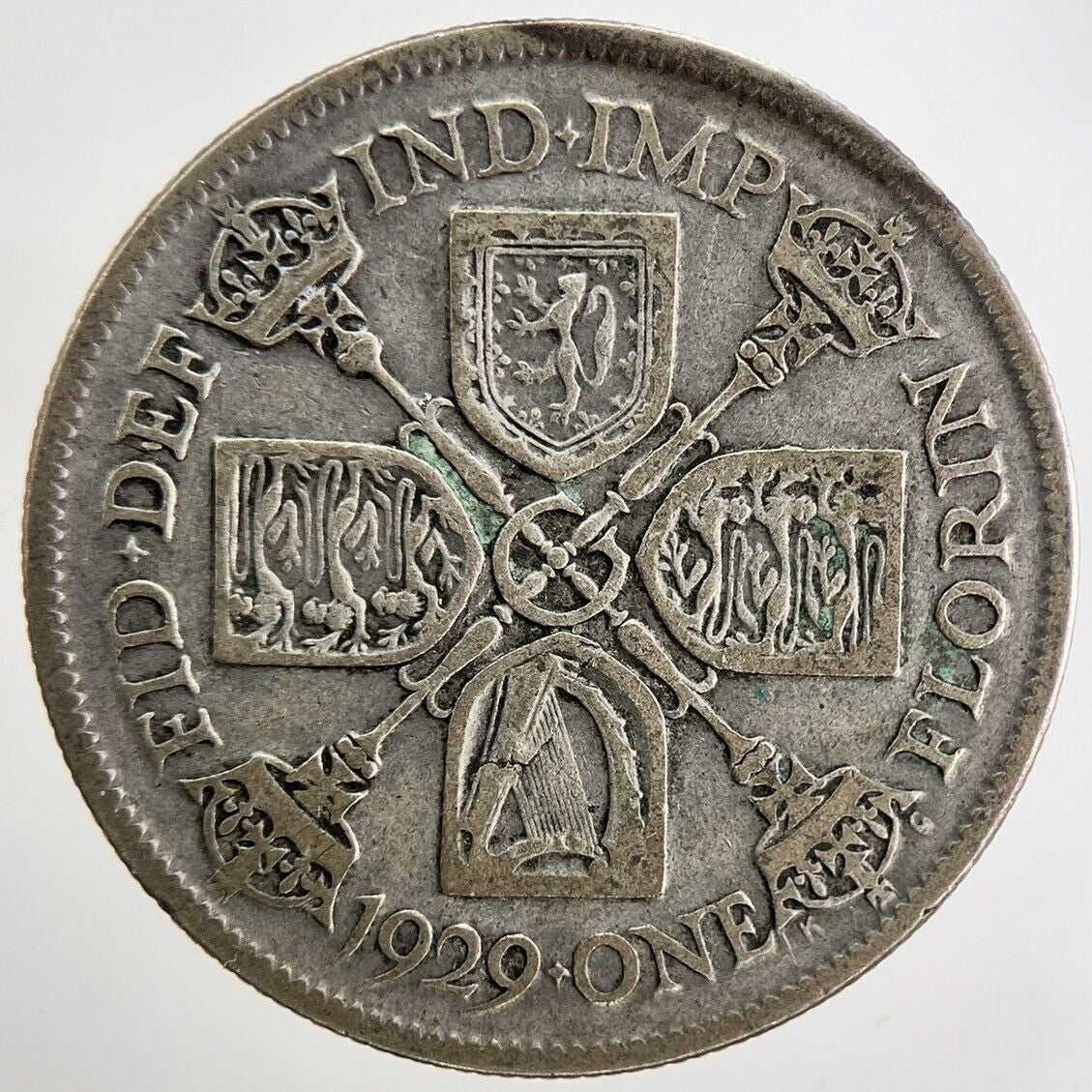 1929 George V Florin Silver Coin | Collectable Grade