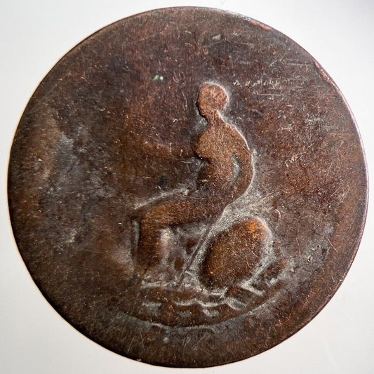 1799 George III Half - Penny Coin | Fair Grade | a3695