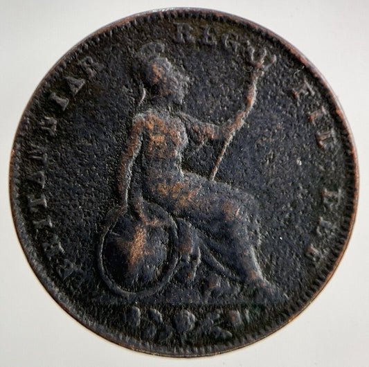 1843 Victoria Farthing Coin | Collectable Grade