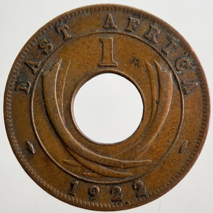 1922 East Africa 1 One Cent Coin | Very High Grade | a7561