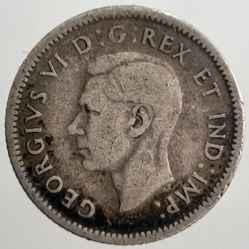 1940 Canada 10 Cents Silver Coin | Collectable Grade | a7642