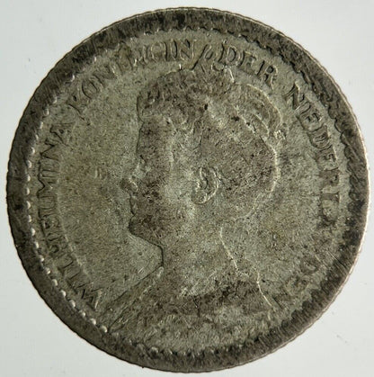 1912 Netherlands 10 Cents Silver Coin | Collectable Grade