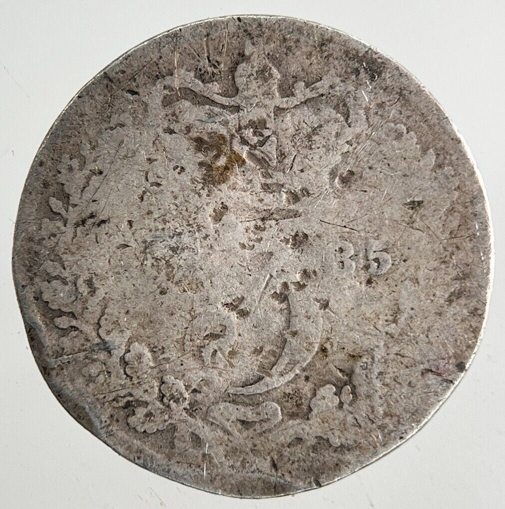 1885 Victoria Silver Threepence Coin | Collectable Grade