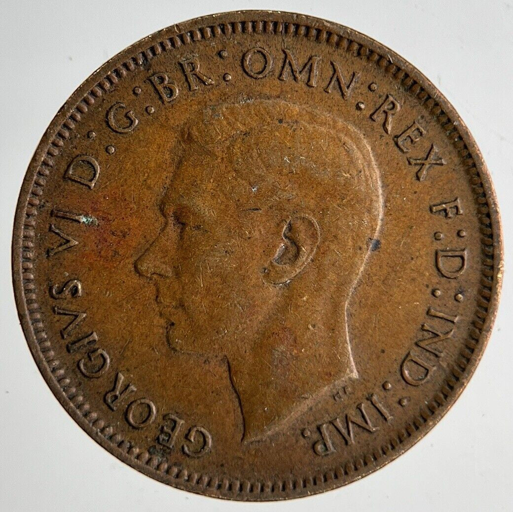 1942 George VI Wren Farthing Coin | Fine Collectable Grade