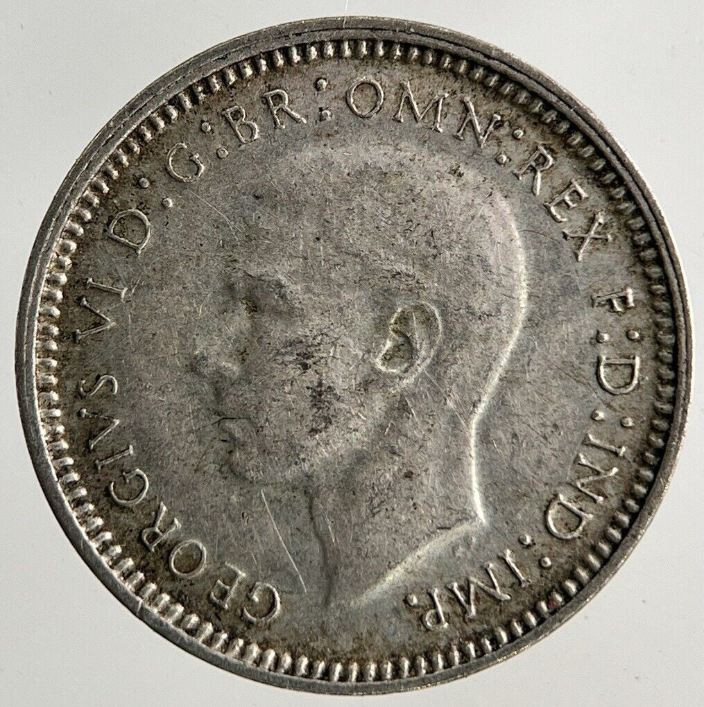 1948 Australia Threepence Silver Coin | Fine Collectable Grade