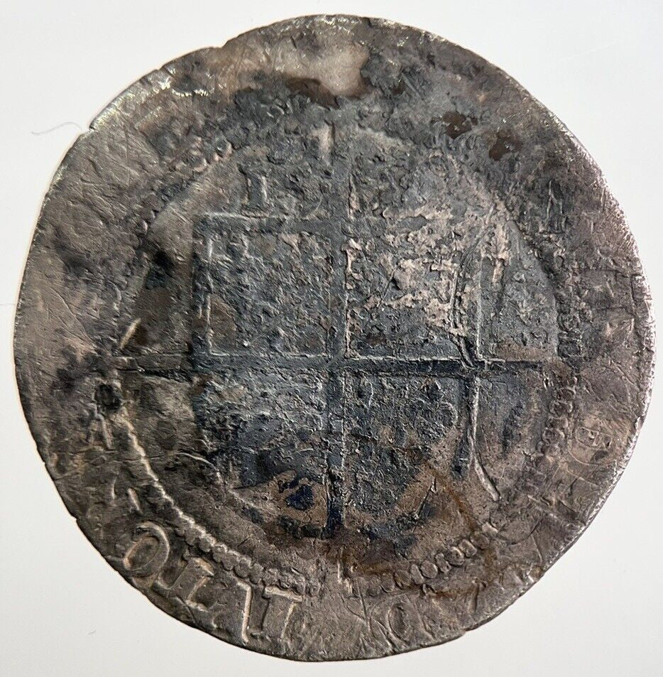 Elizabeth I 1st Sixpence Silver Hammered Coin | Collectable Grade | a3105