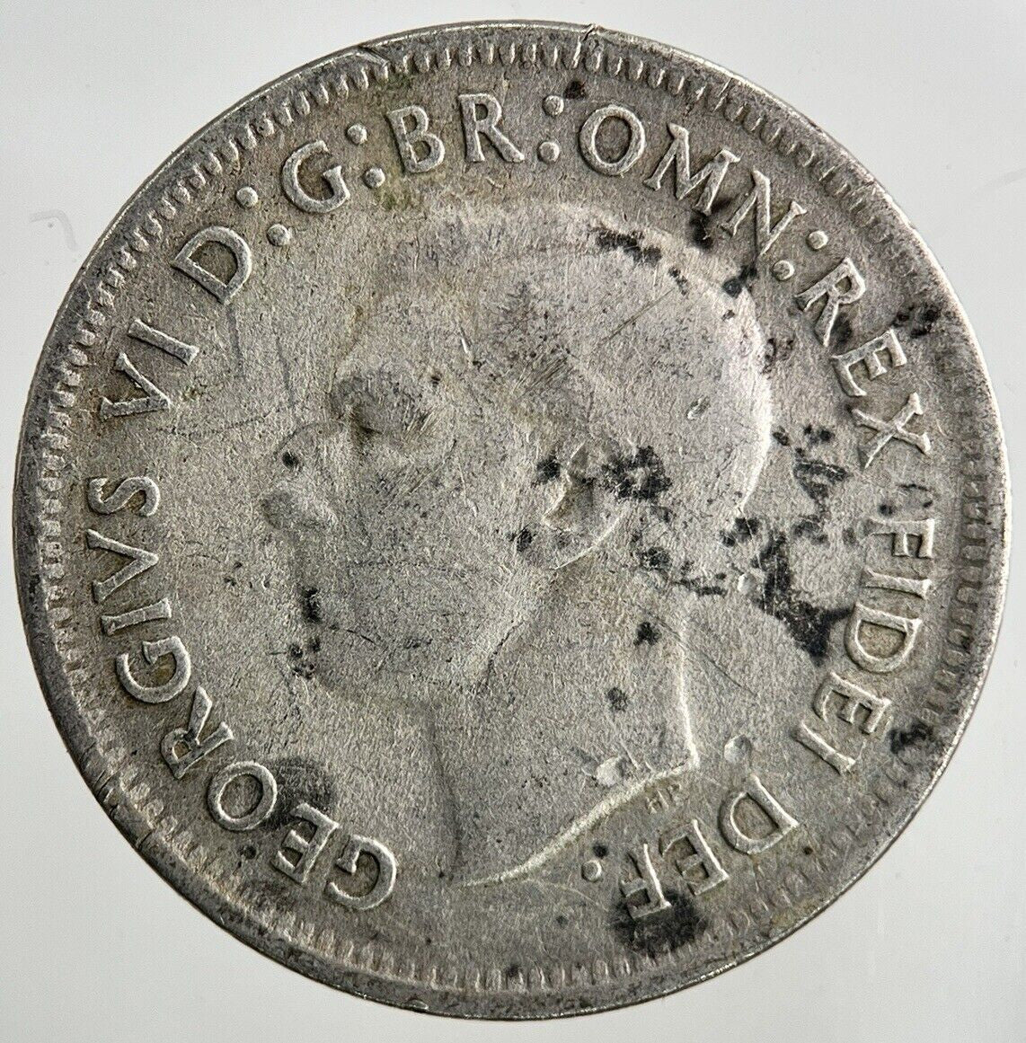1952 Australia Shilling Silver Coin | Fine Collectable Grade