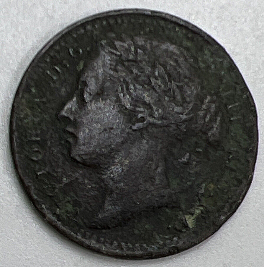 1868 One Third 1/3 Farthing | British Coin | Victoria | Collectable Grade | a757