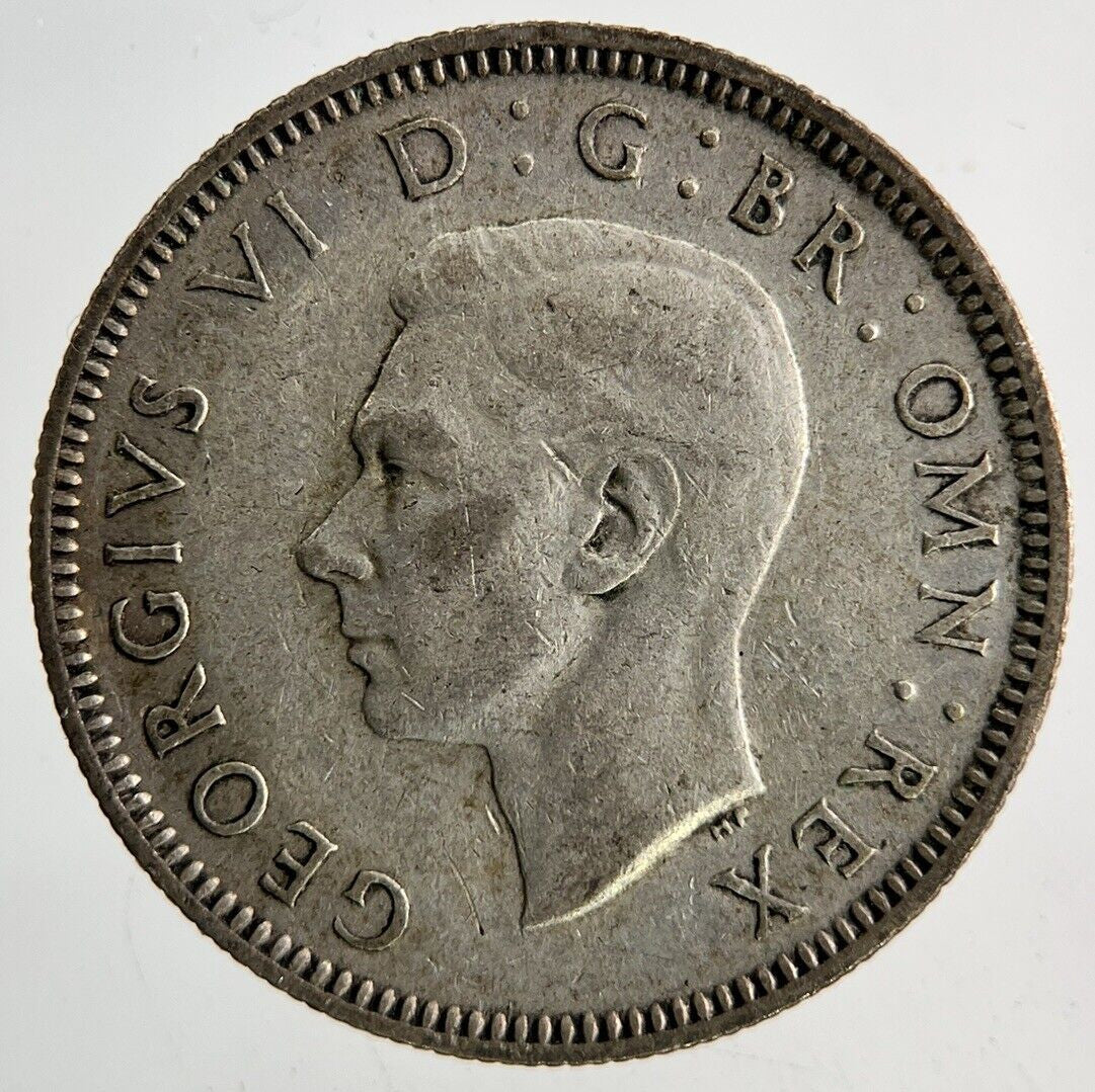 1944 George VI Shilling Silver Coin | Fine Collectable Grade