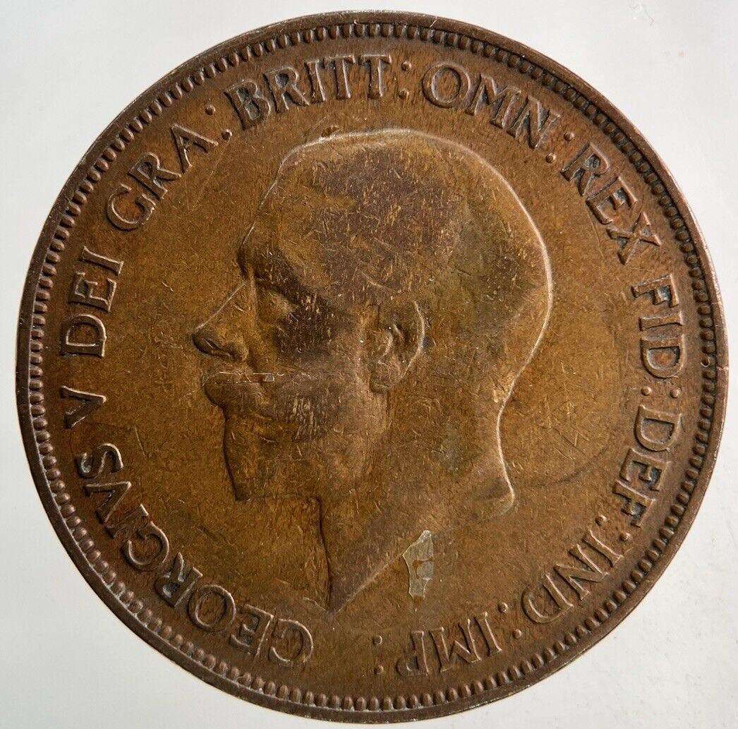 1934 George V One Penny Coin | Fine Collectable Grade