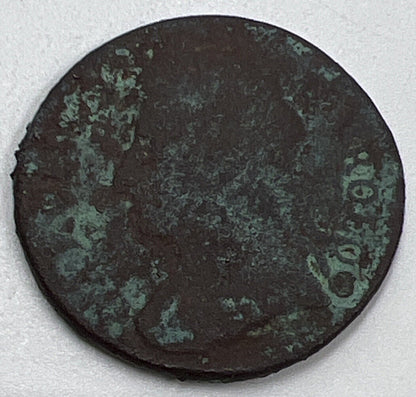 1671 Charles II Farthing | British Copper Coin | Fair Collectable Grade | a1200