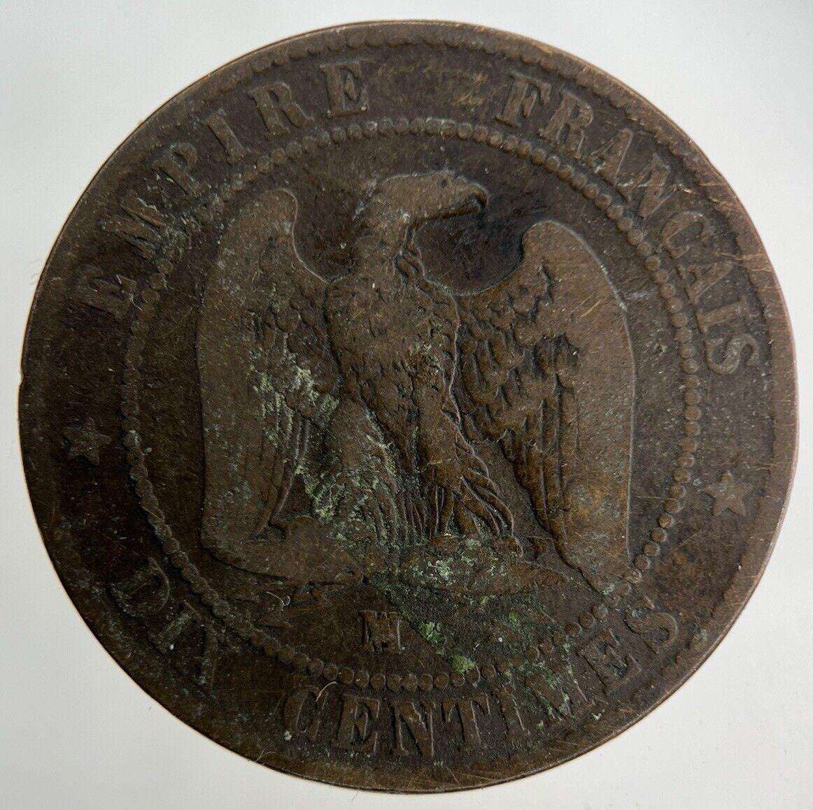 1855 France 10 Centimes Coin | Collectable Grade