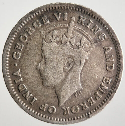 1943 Papua New Guinea Four - Pence Silver Coin | Collectable Grade | a4104