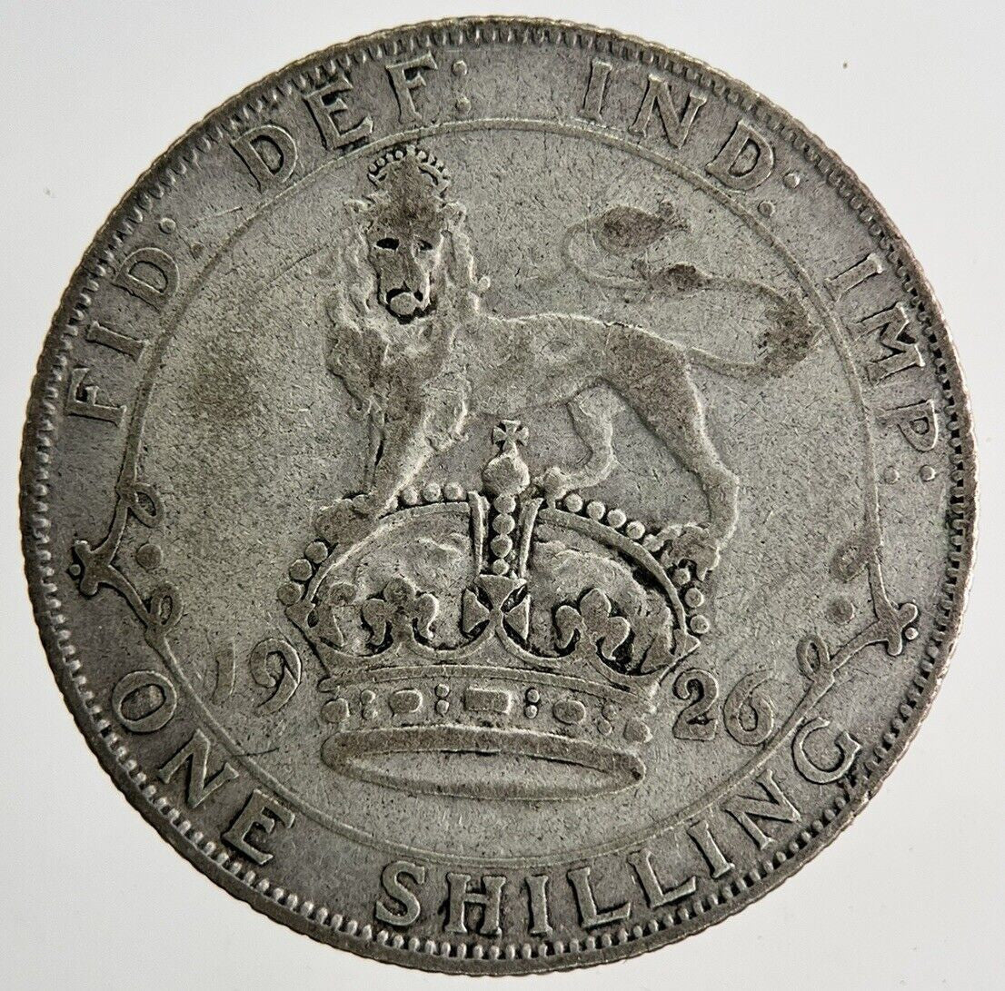 1926 George V Shilling Silver Coin | Collectable Grade