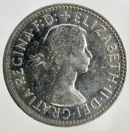 1961 Australia Shilling Silver Coin | Fine Collectable Grade