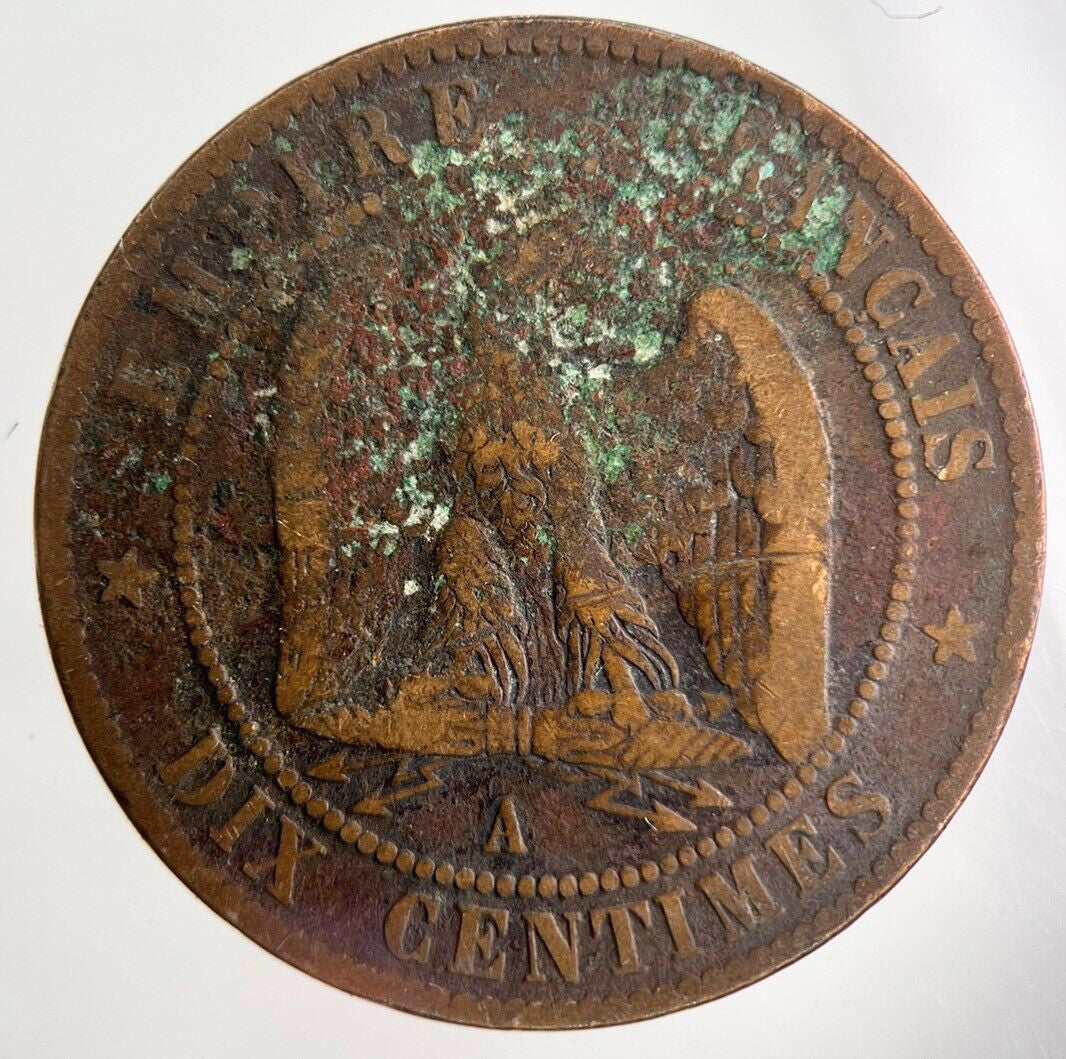 1865 France 10 Centimes Coin | Collectable Grade