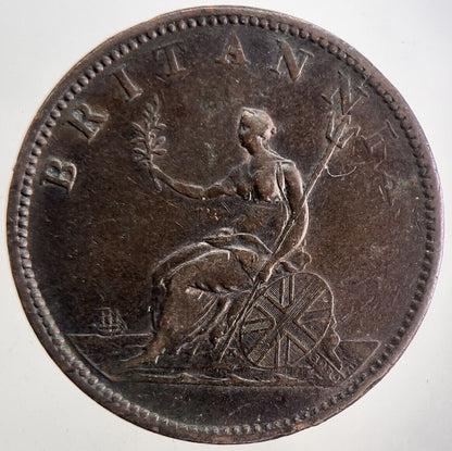 1806 George 3rd III Half - Penny Coin | Very High Grade | a9897