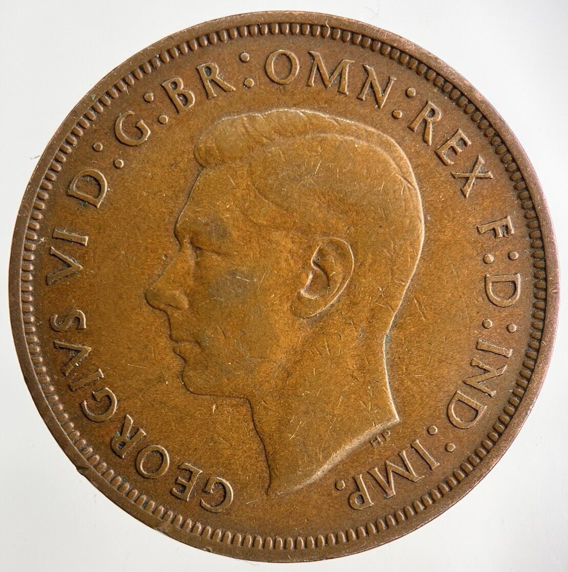 1938 George VI One Penny Coin | Fine Collectable Grade