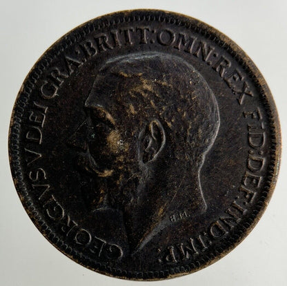 1916 George V Farthing Coin | Fine Collectable Grade