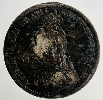 1891 Victoria Threepence Silver Coin | Fine Collectable Grade