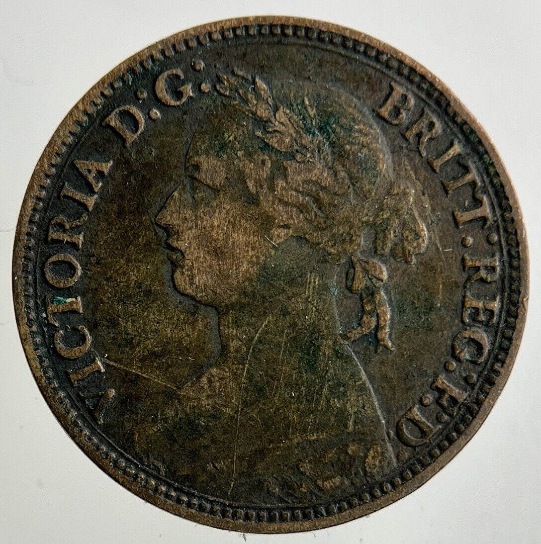 1874 - H Victoria Farthing Coin | Collectable Grade
