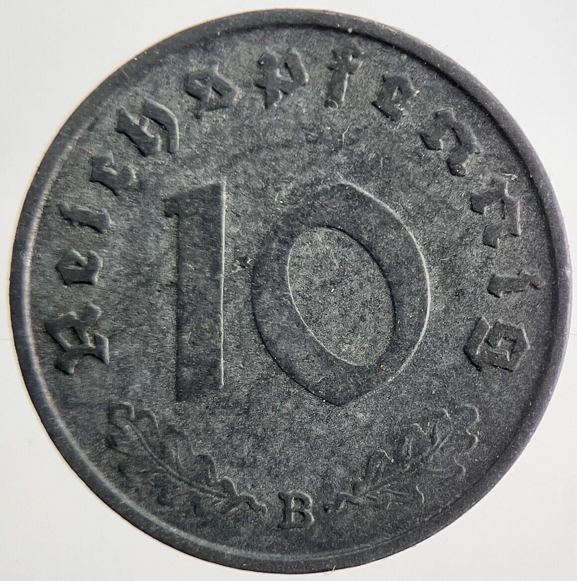 1940 Germany Nazi 10 Pfennig Coin | Very High Grade