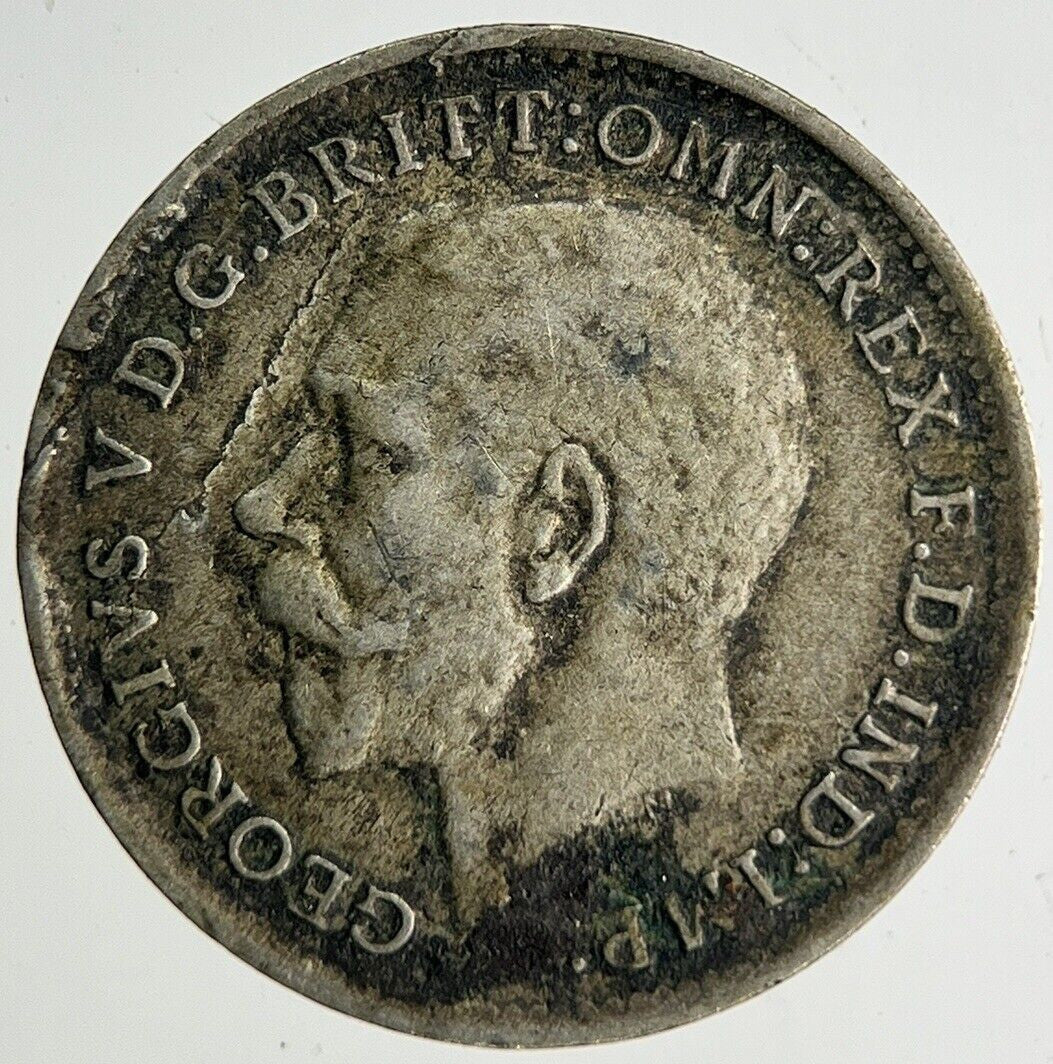 1920 George V Threepence Silver Coin | Fine Collectable Grade