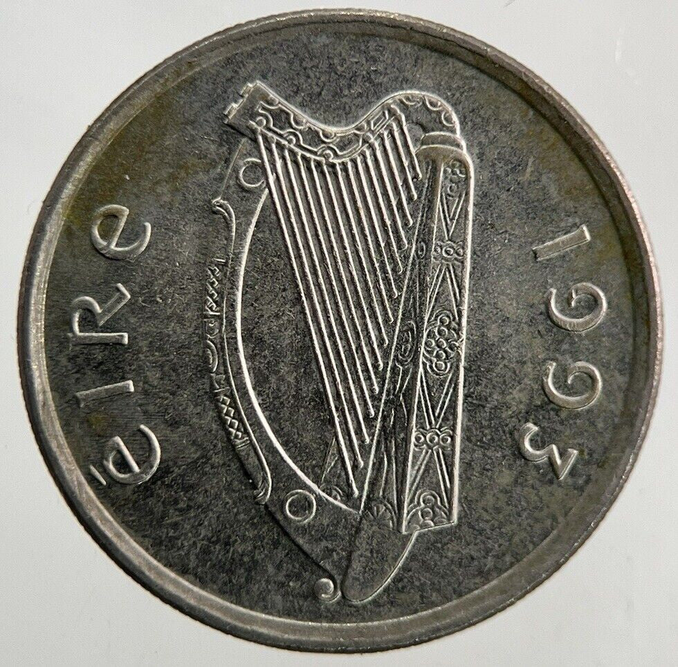 1993 Irish 5p Five - Pence Coin | Fine Collectable Grade