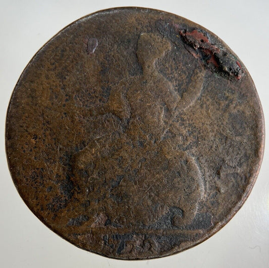 1772 George III 3rd Half - Penny Coin | Collectable Grade
