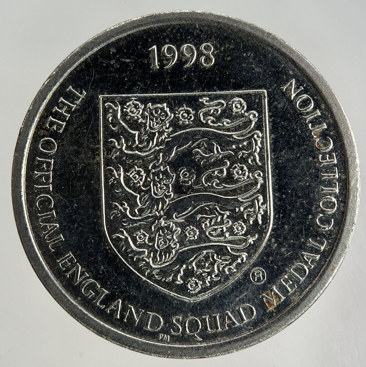 1998 England Football Sol Campbell Defender Token Coin | Fine Collectable Grade