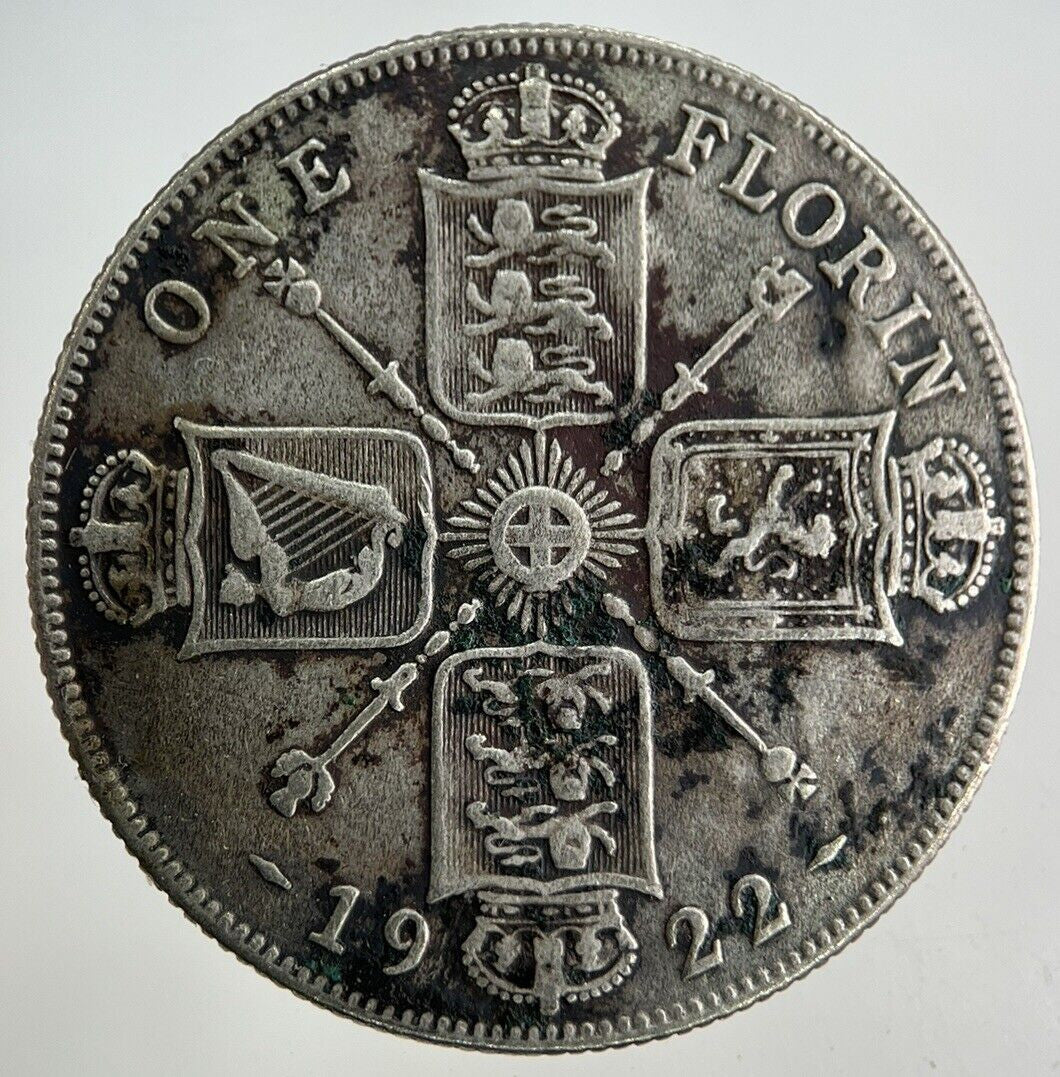 1922 George V Florin Silver Coin | Fine Collectable Grade