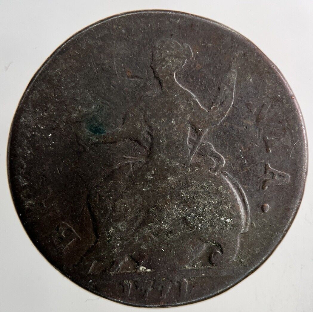 1771 George III 3rd Half - Penny Coin | Collectable Grade