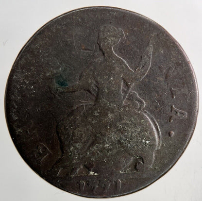 1771 George III 3rd Half - Penny Coin | Collectable Grade