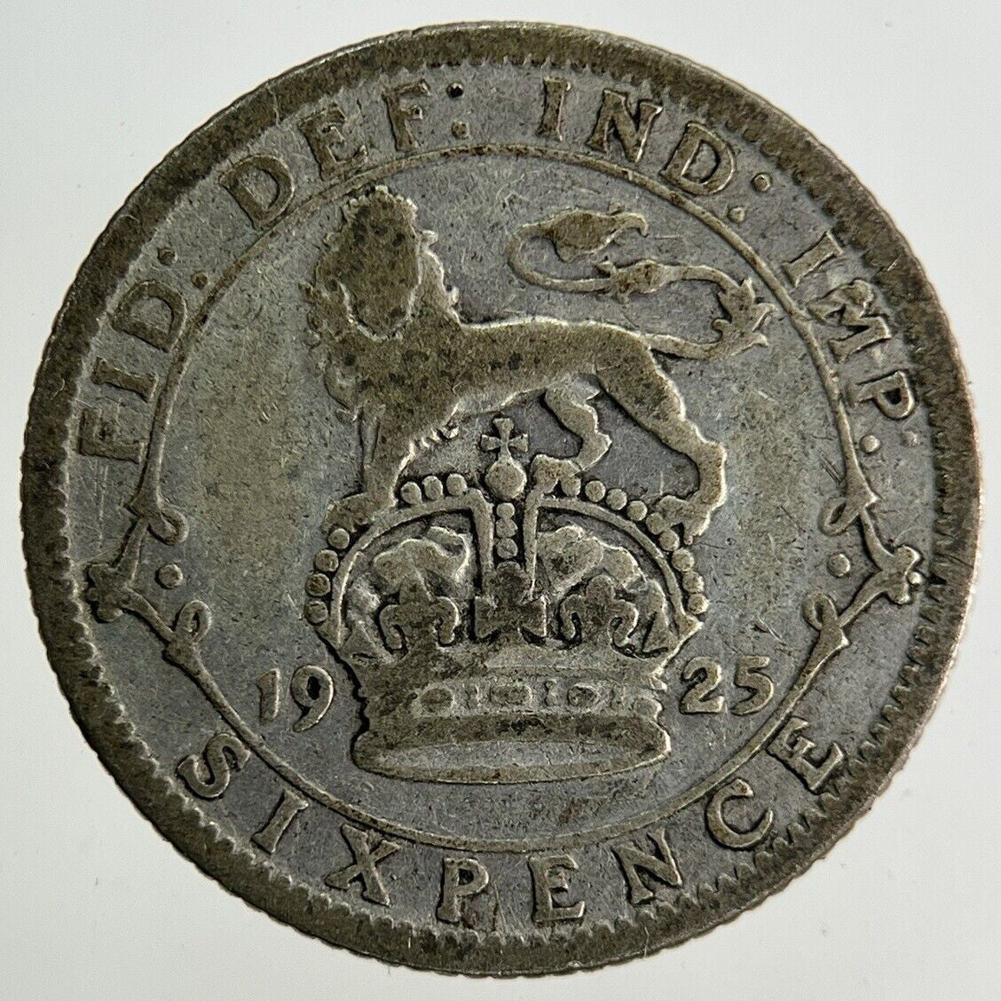 1925 George V Sixpence Silver Coin | Collectable Grade