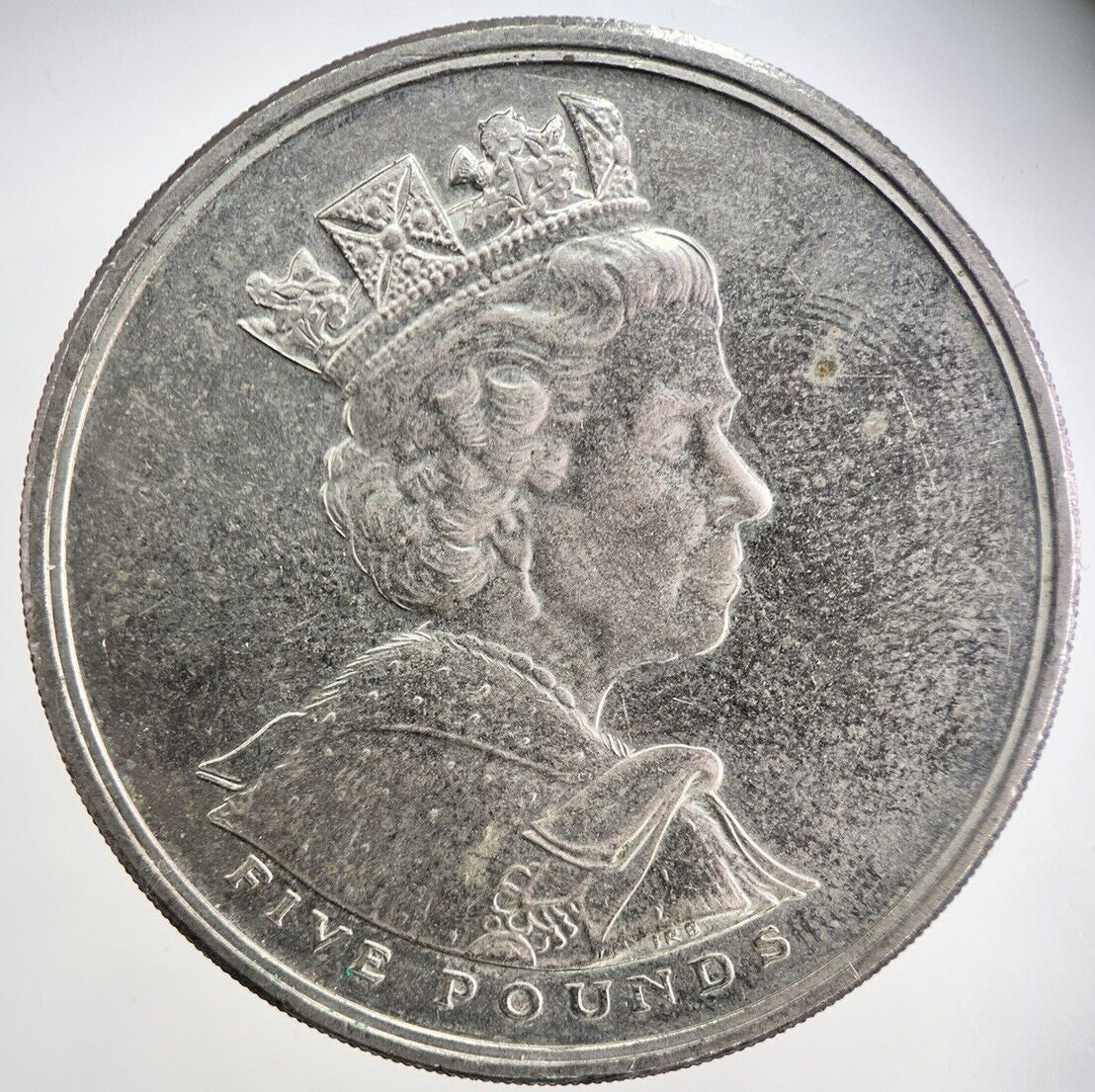 2002 £5 Elizabeth II Gold Jubilee Coin | Very High Grade | a3781