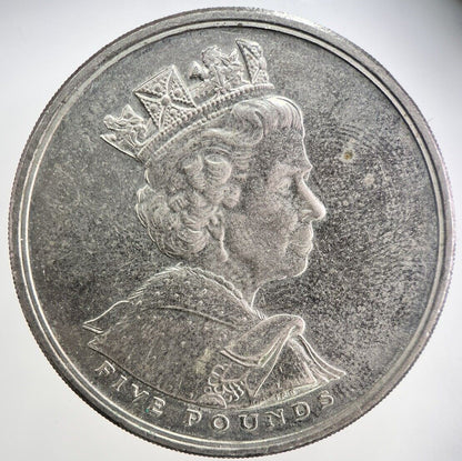 2002 £5 Elizabeth II Gold Jubilee Coin | Very High Grade | a3781