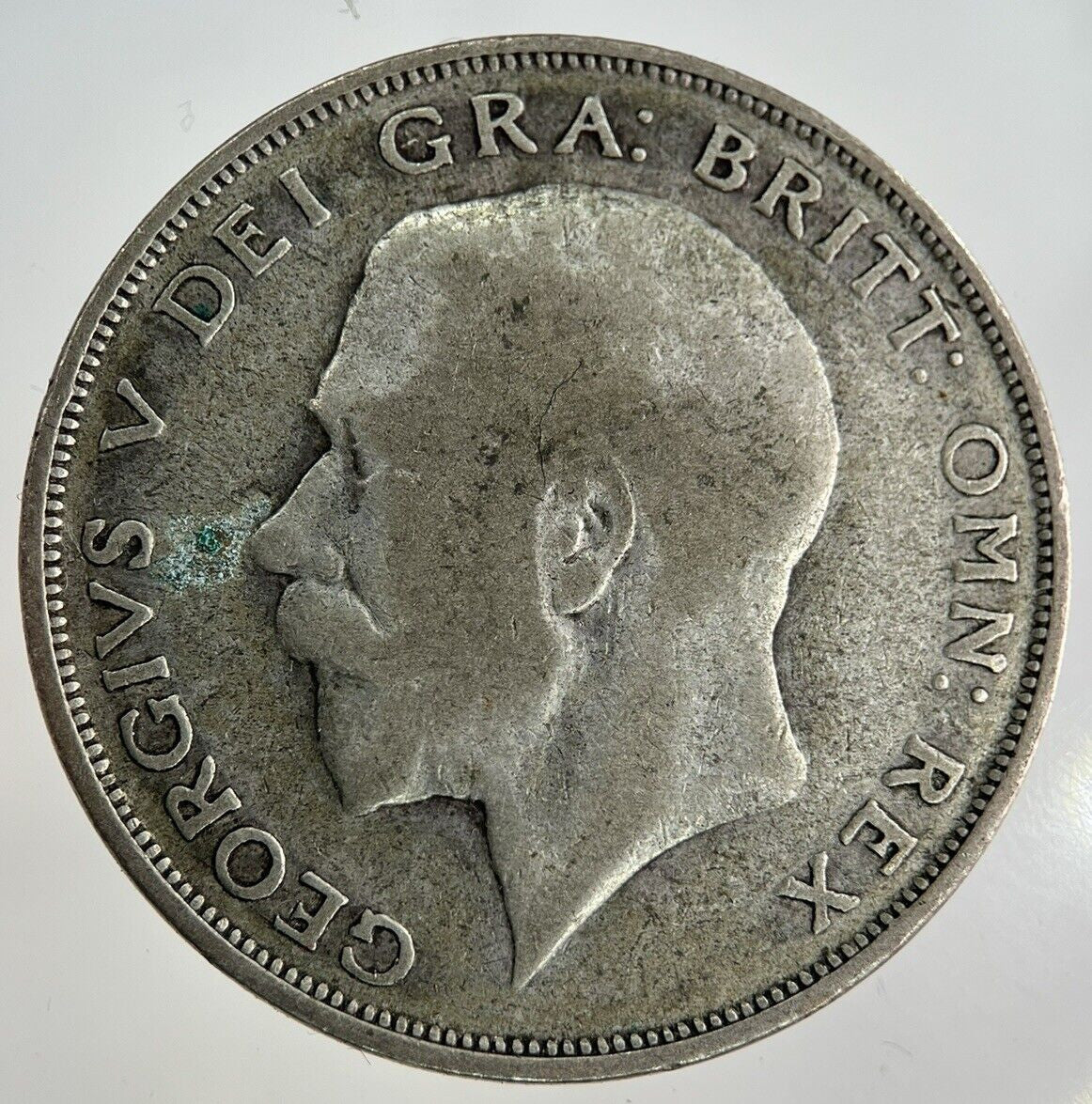 1923 George V Half - Crown Silver Coin | Fine Collectable Grade