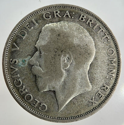 1923 George V Half - Crown Silver Coin | Fine Collectable Grade