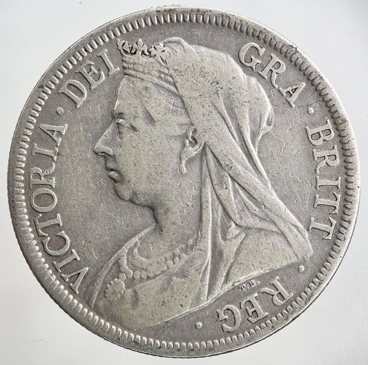 1899 Victoria Half - Crown Silver Coin | Collectable Grade
