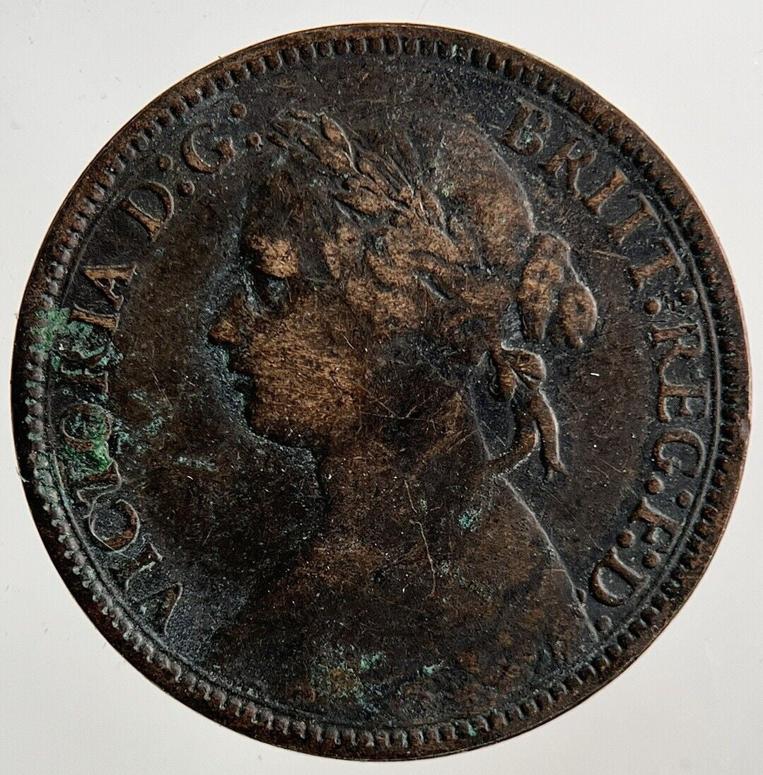 1875-H Victoria Farthing Coin | Collectable Grade