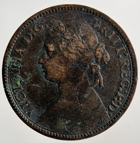 1875-H Victoria Farthing Coin | Collectable Grade