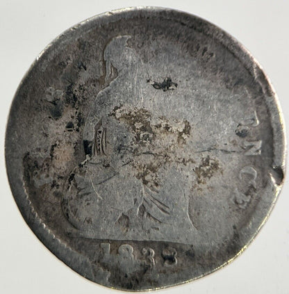 1838 Victoria Four - Pence Groat Silver Coin | Collectable Grade
